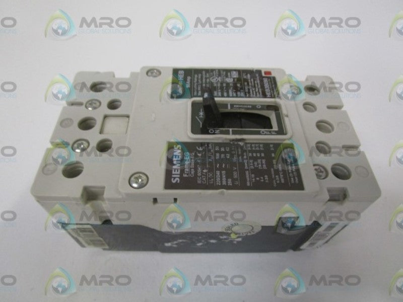 SIEMENS HEB3B090 CIRCUIT BREAKER 90A (AS PICTURED) *NEW NO BOX *