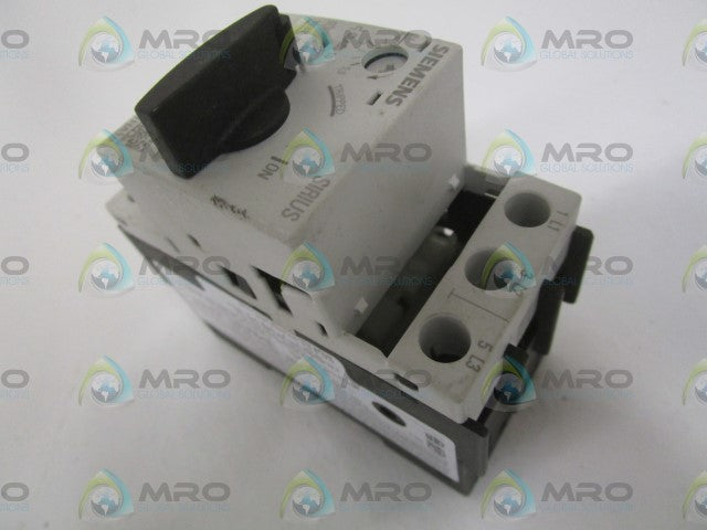 SIEMENS 3RV1021-1HA10 MOTOR STARTER PROTECTOR 5,5-8A (AS PICTURED) *NEW NO BOX*