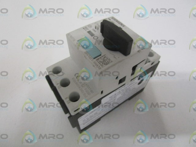 SIEMENS 3RV1021-1HA10 MOTOR STARTER PROTECTOR 5,5-8A (AS PICTURED) *NEW NO BOX*