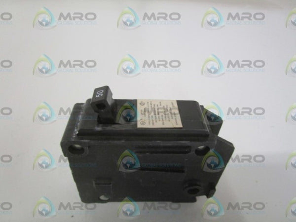 CROUSE-HINDS MP150 CIRCUIT BREAKER 1POLE 50A  NSNP