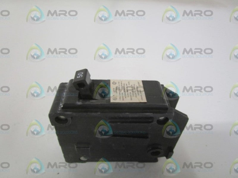 CROUSE-HINDS MP150 CIRCUIT BREAKER 1POLE 50A  NSNP