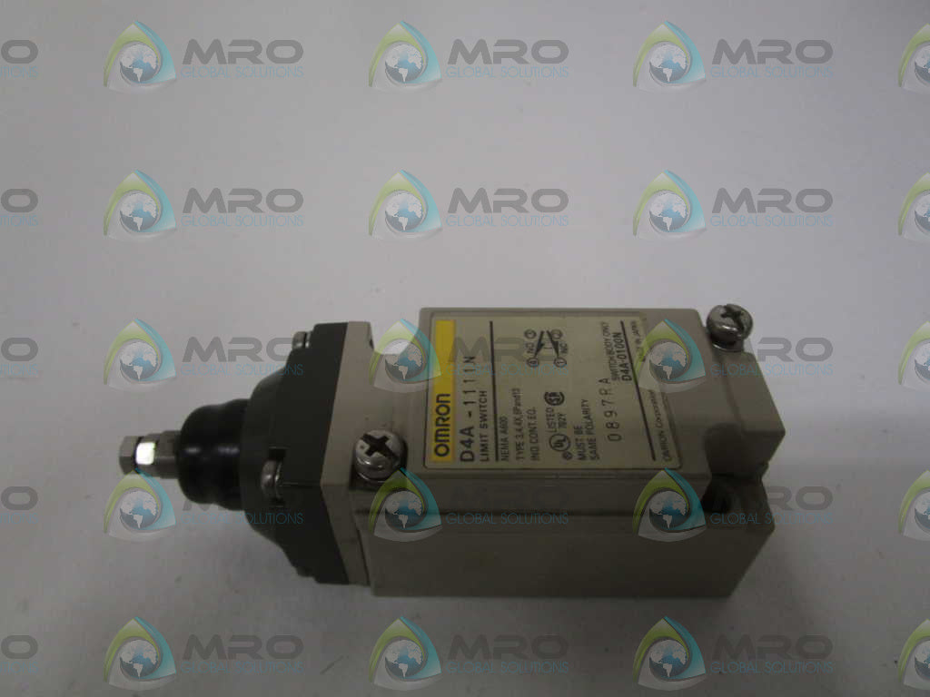 OMRON D4A-1111N LIMIT SWITCH *USED*
