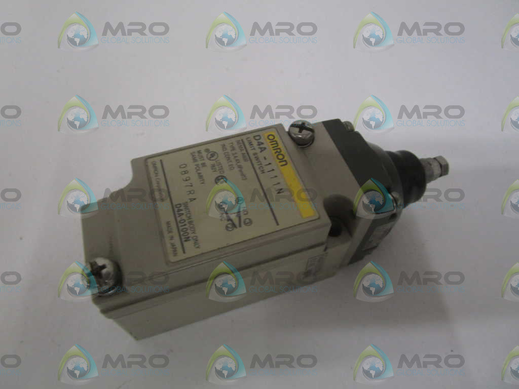 OMRON D4A-1111N LIMIT SWITCH *USED*
