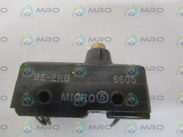 MICROSWITCH BE-2RB LIMIT SWITCH *NEW NO BOX*