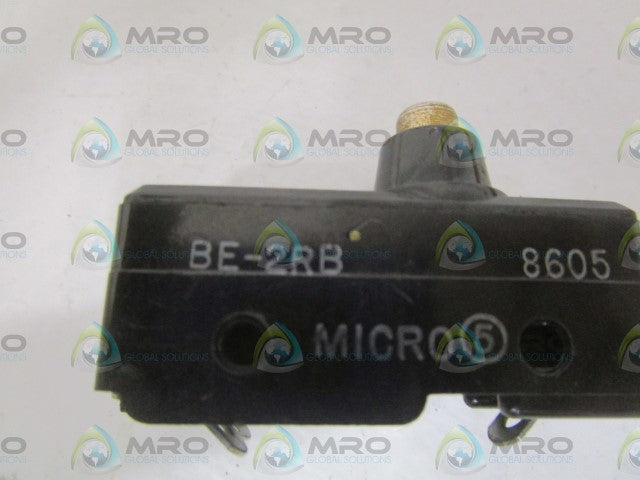 MICROSWITCH BE-2RB LIMIT SWITCH *NEW NO BOX*