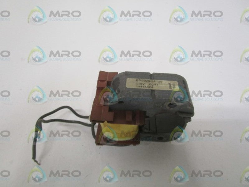 INDUSTRIAL MRO EM3025-64 MOTOR 115V *USED*