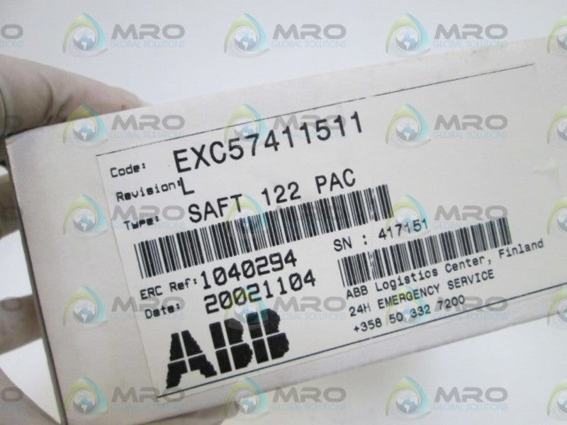 ABB SAFT122PAC 57411511 PULSE AMPLIFIER BOARD * FACTORY SEALED *