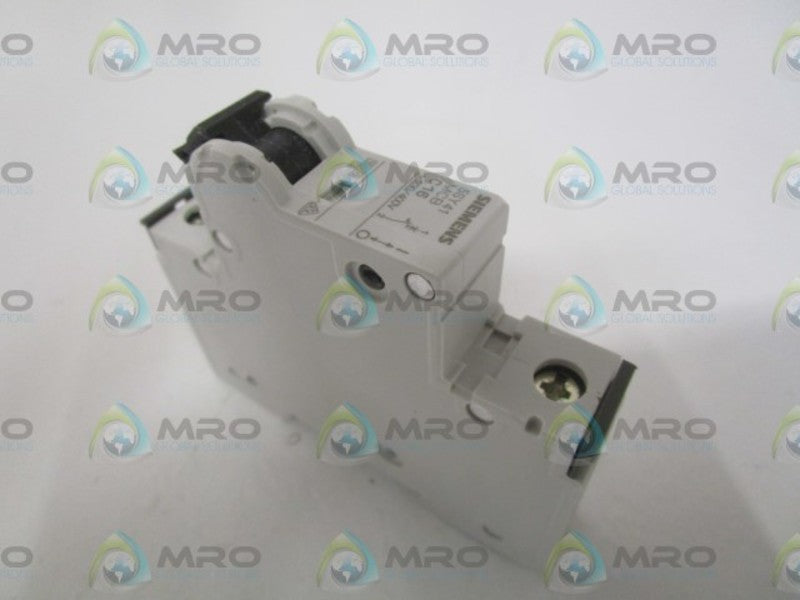 SIEMENS 5SY4116-7 CIRCUIT BREAKER 16A 230/400V NSNP