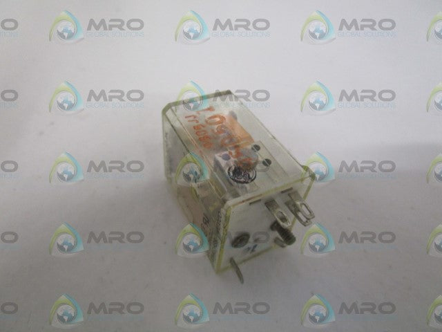 POTTER & BRUMFIELD R10E1Y1-JJ10.0K RELAY 1.5 MA DC *USED*