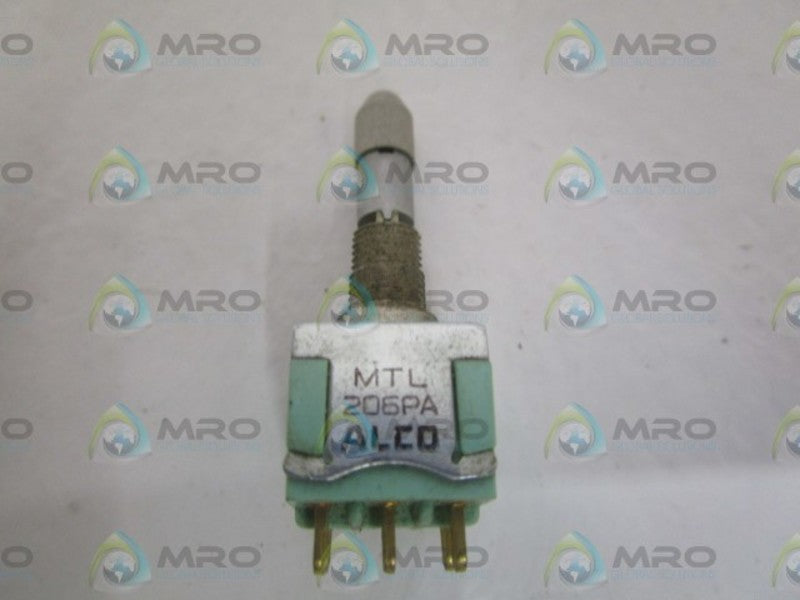 ALCO SWITCH MTL-206PA TOGGLE SWITCH LOCK-IN  UNMP