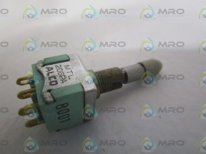 ALCO SWITCH MTL-206PA TOGGLE SWITCH LOCK-IN  UNMP