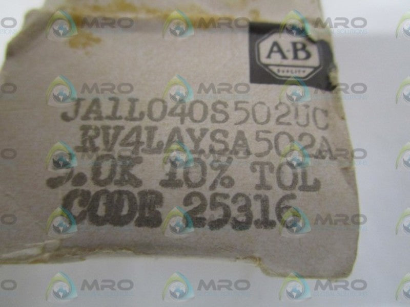 INDUSTRIAL SPARE PART JA1L040S502UC POTENTIOMETER (MISSING ACCESSORIES)  NSMP
