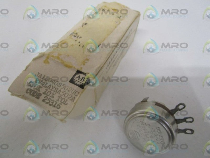 INDUSTRIAL SPARE PART JA1L040S502UC POTENTIOMETER (MISSING ACCESSORIES)  NSMP