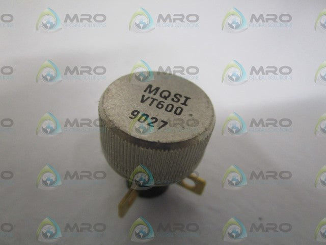 INDUSTRIAL MRO MQSI VT600 *NEW NO BOX*