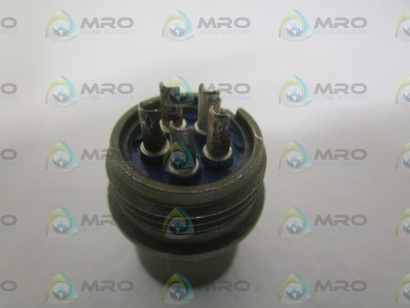 AMPHENOL MS3108-A14S-5P CIRCULAR CONNECTOR (MISSING HOOD)  NSNP