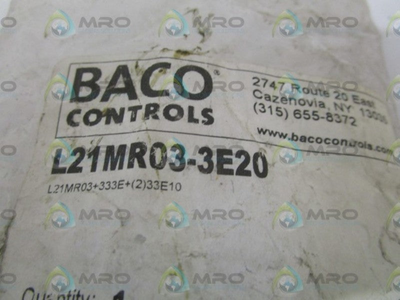 BACO CONTROLS L21MR03-3E20 PUSHBUTTON  NSMP