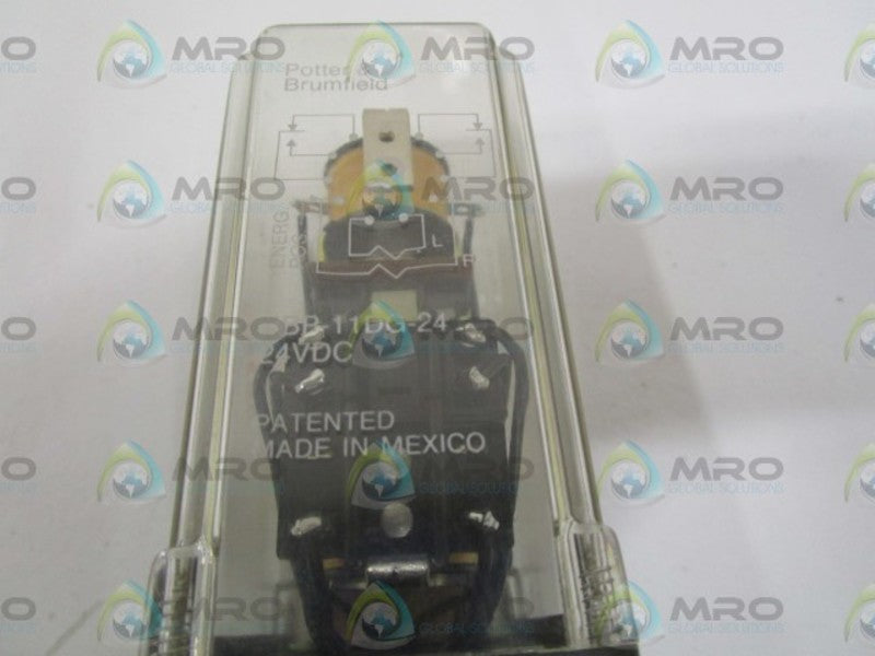 POTTER & BRUMFIELD KBP-11DG-24 RELAY 24VDC *NEW IN BOX*