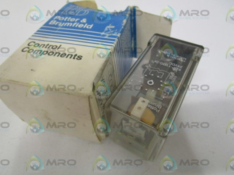 POTTER & BRUMFIELD KBP-11DG-24 RELAY 24VDC *NEW IN BOX*
