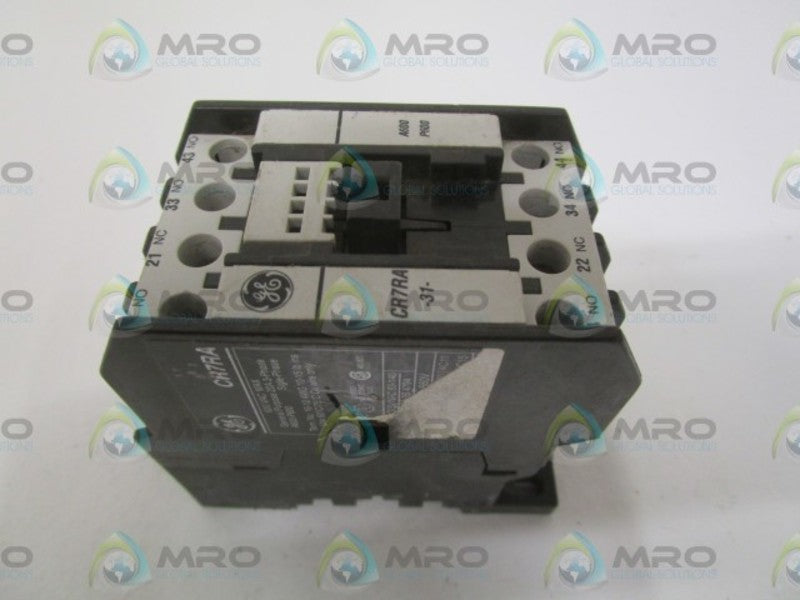 GENERAL ELECTRIC CR7RA31 RELAY *USED*