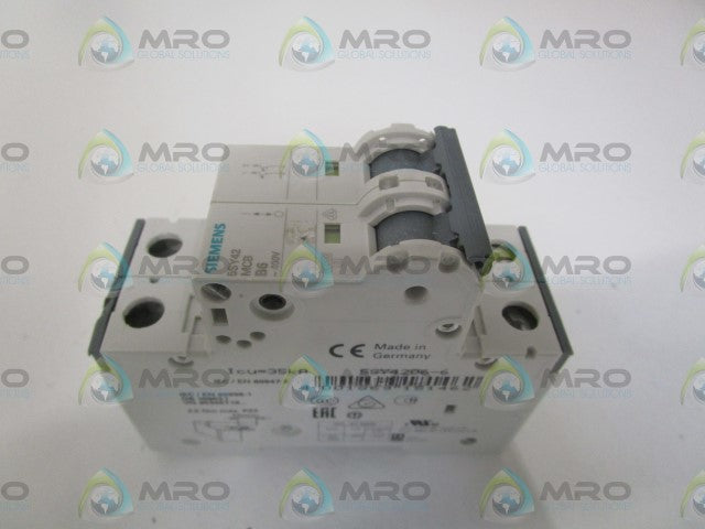 SIEMENS 5SY4206-6 CIRCUIT BREAKER 400V *NEW NO BOX*