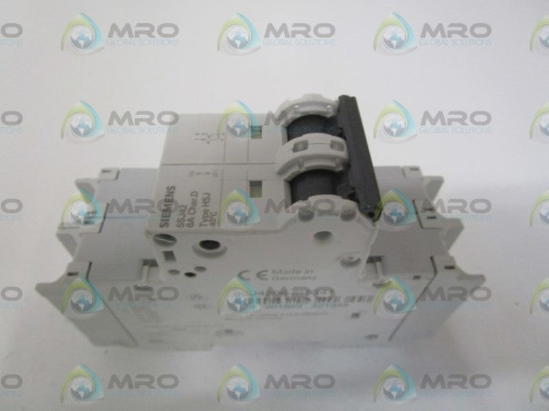 SIEMENS 5SJ4206-8HG41 CIRCUIT BREAKER 6A *NEW NO BOX*