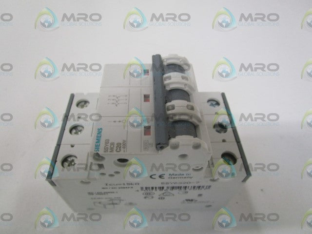 SIEMENS 5SY6320-7 CIRCUIT BREAKER 400V *NEW NO BOX*