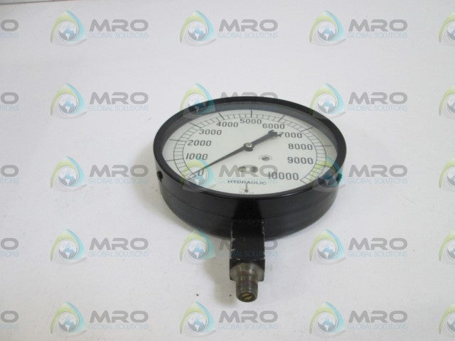 MARSH HYDRUALIC GAUGE 0-10,000 PSI *USED*