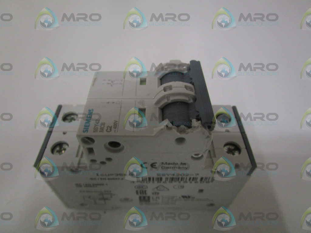 SIEMENS 5SY4202-7 CIRCUIT BREAKER 400V (CHIPPED/CRACKED) *NEW NO BOX*