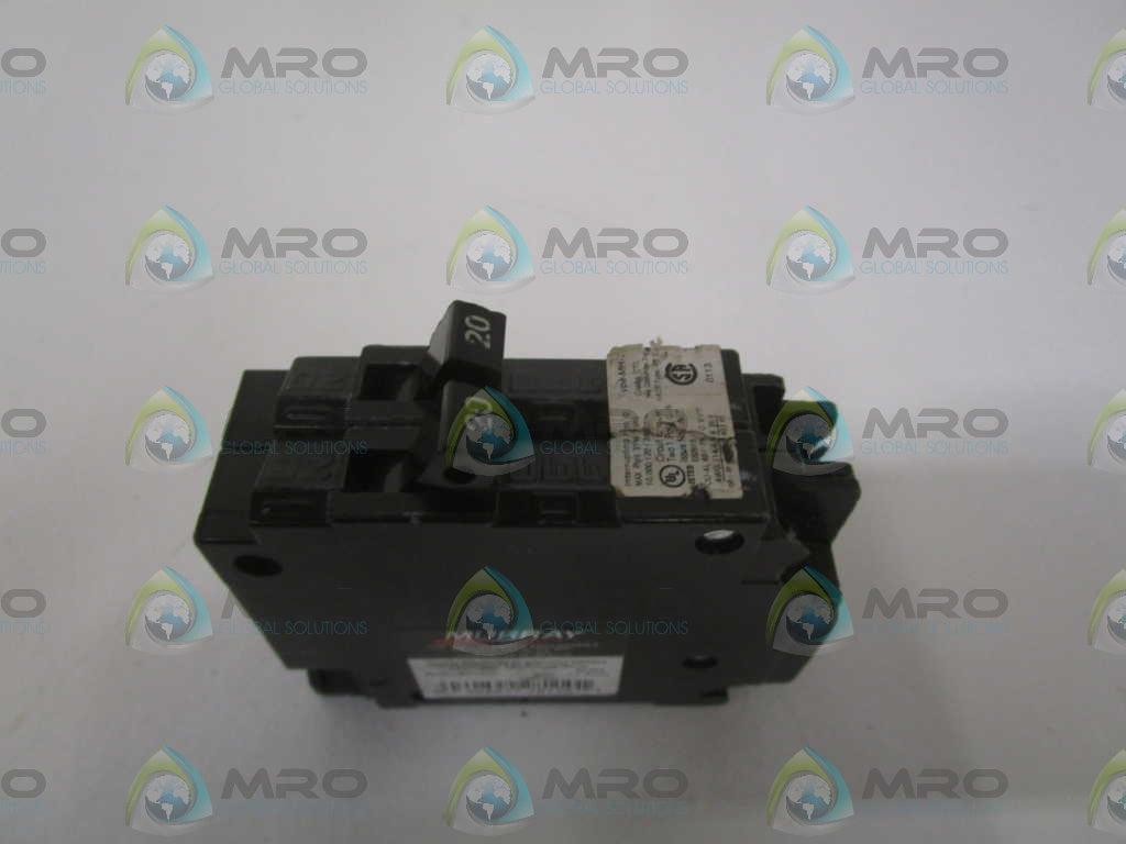MURRAY MP2020 CIRCUIT BREAKER 20-20A (CRACKED) *NEW NO BOX*