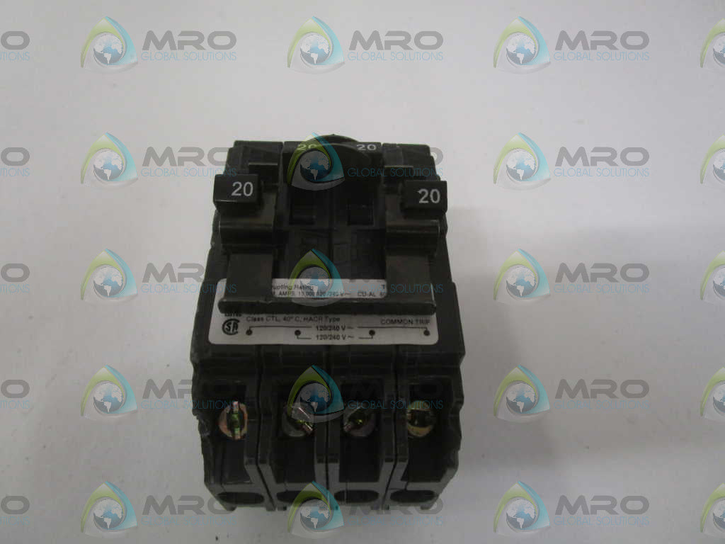 MURRAY MP220220CT2 CIRCUIT BREAKER 20-20A (AS PICTURED) *NEW NO BOX*