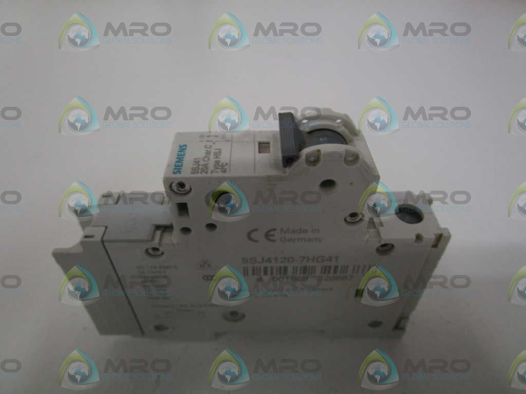 SIEMENS 5SJ4120-7HG41 CIRCUIT BREAKER 20A *NEW NO BOX*