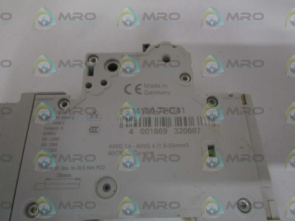 SIEMENS 5SJ4120-7HG41 CIRCUIT BREAKER 20A *NEW NO BOX*
