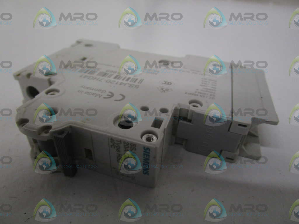 SIEMENS 5SJ4120-7HG41 CIRCUIT BREAKER 20A *NEW NO BOX*