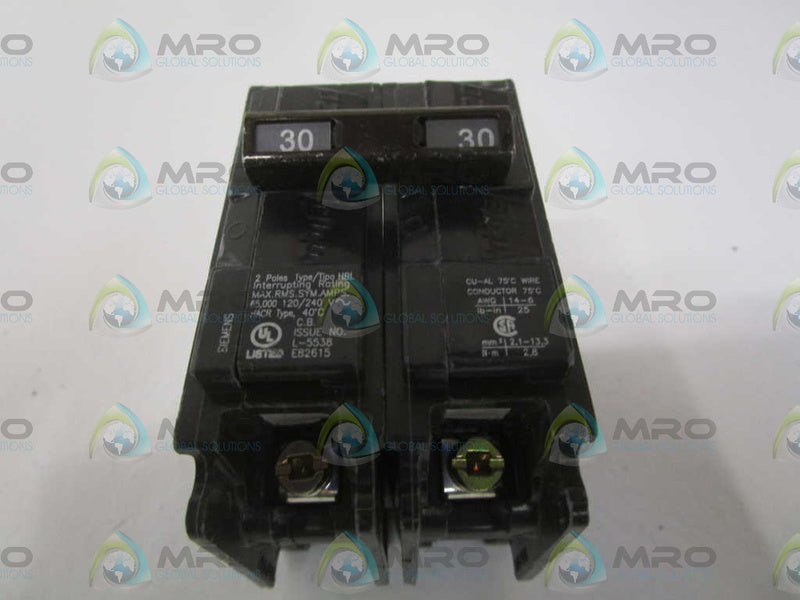 SIEMENS B230HH CIRCUIT BREAKER 30A *NEW NO BOX*