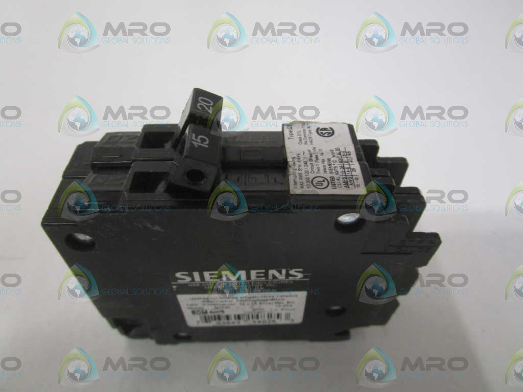 SIEMENS Q1520 CIRCUIT BREAKER 15-20A (AS PICTURED) *NEW NO BOX*