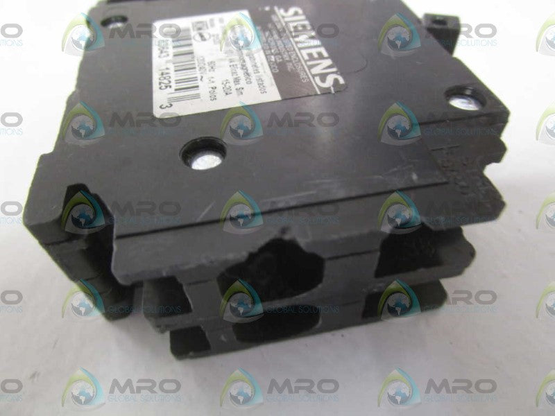 SIEMENS Q1520 CIRCUIT BREAKER 15-20A (AS PICTURED) *NEW NO BOX*