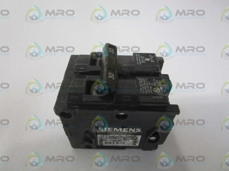 SIEMENS Q230 CIRCUIT BREAKER 30A *USED*