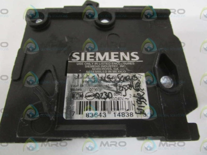SIEMENS Q230 CIRCUIT BREAKER 30A *USED*