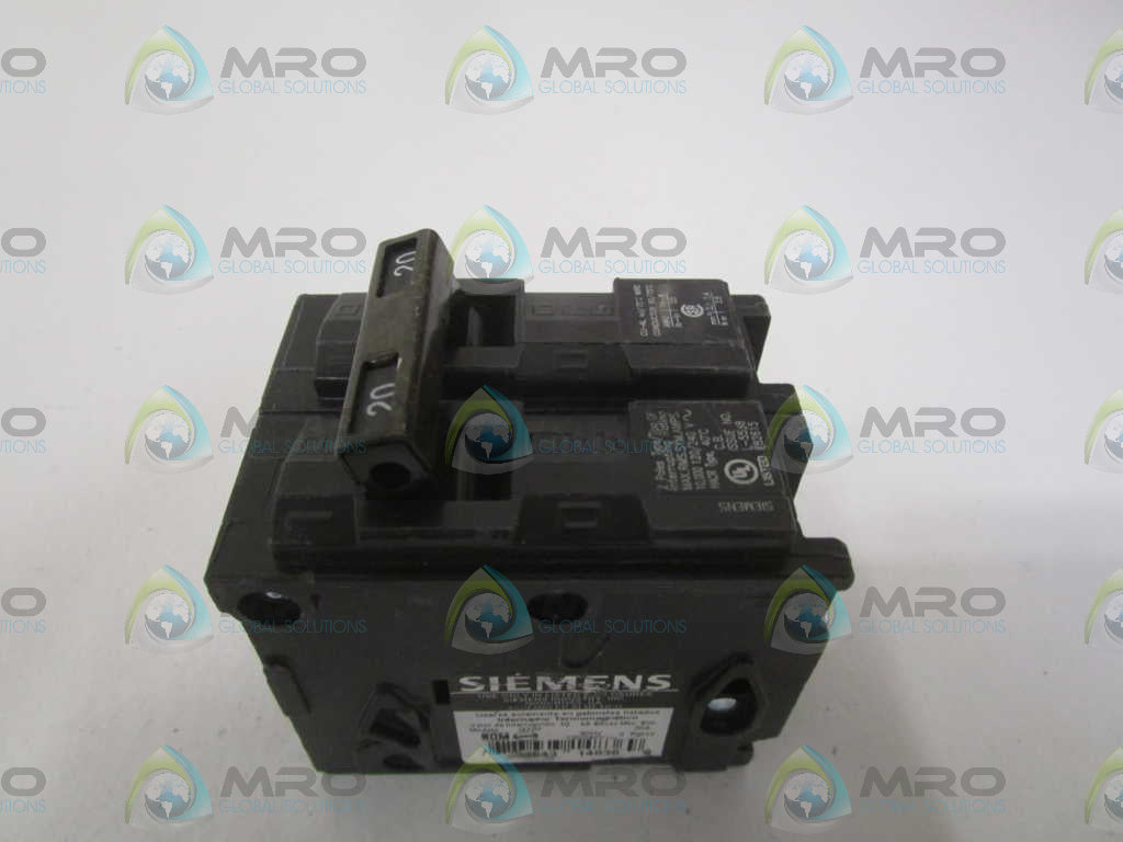SIEMENS Q220 CIRCUIT BREAKER 20A (AS PICTURED) *NEW NO BOX*