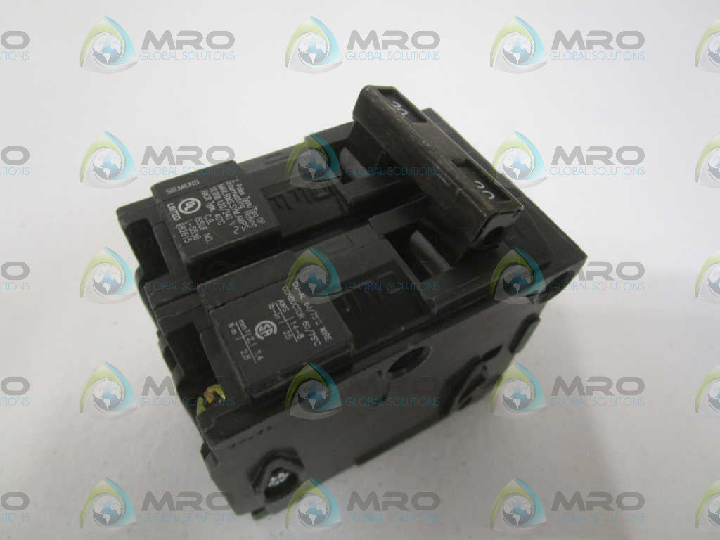 SIEMENS Q220 CIRCUIT BREAKER 20A (AS PICTURED) *NEW NO BOX*