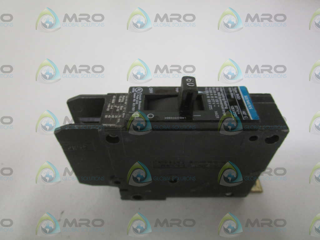 SIEMENS BQD160 CIRCUIT BREAKER 60A *NEW NO BOX*