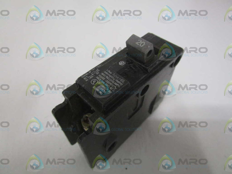 SIEMENS B120HH CIRCUIT BREAKER 20A *USED*