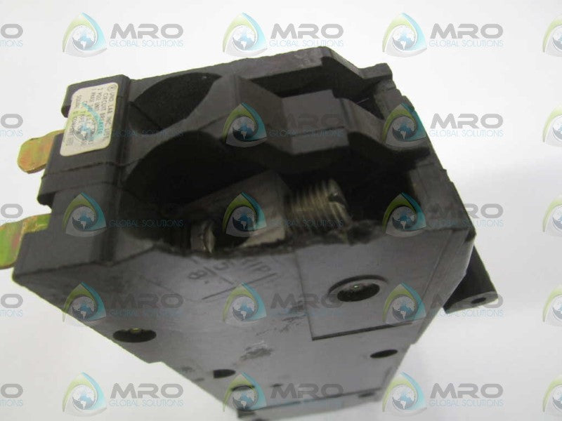 SQUARE D QIB2100 CIRCUIT BREAKER 100A (CRACKED) *USED*