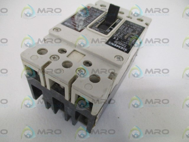 SIEMENS HEB3B050 CIRCUIT BREAKER 50A (CHIPPED) *USED*