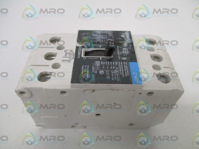 SIEMENS NGG3B015 CIRCUIT BREAKER 15A (CHIPPED) *USED*