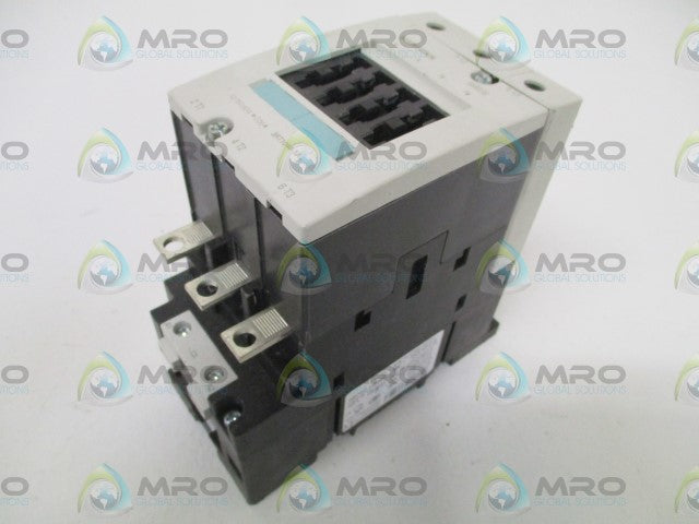 SIEMENS 3RT1044-1AC20 CONTACTOR 24V *USED*