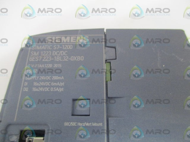 SIEMENS 6ES7223-1BL32-0XB0 I/O MODULE *USED*