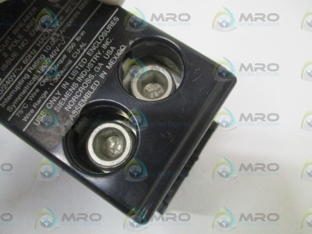 MURRAY MD-T2200 CIRCUIT BREAKER 200A *USED*