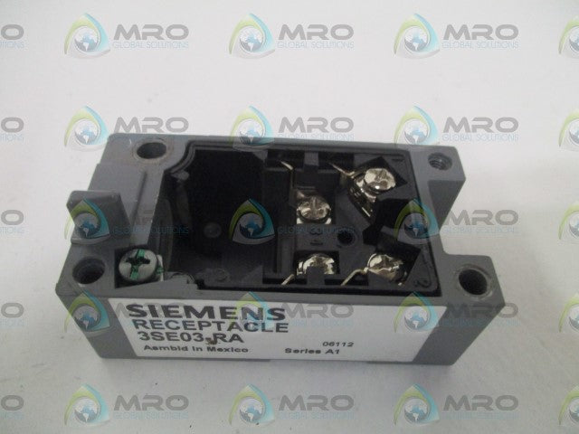 SIEMENS 3SE03-RA LIMIT SWITCH RECEPTACLE *USED*