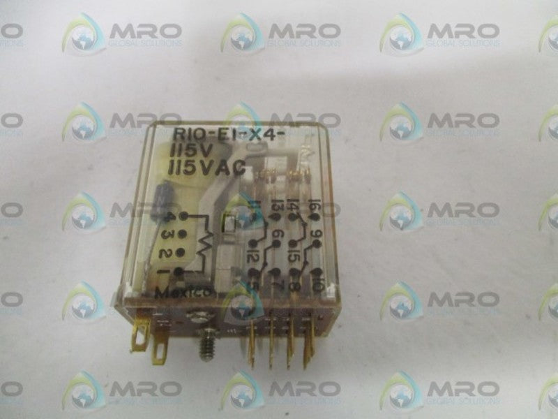 POTTER & BRUMFIELD R10-E1-X4-115V RELAY 115VAC *NEW NO BOX*